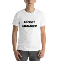 2xL menadžer kruga Zabavni stil kratkih rukava majica s nedefiniranim poklonima
