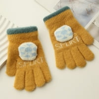 Djeca tople rukavice Dječje zimske rukavice Dječje rastezanje toplih rukavica dječaci ili djevojke pletene