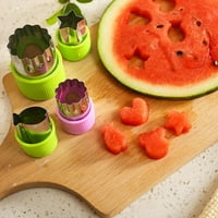 Čelični voćni biljni mini kolačić oblikovač kabine za djecu hranu W3W9