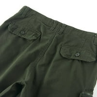 Muška ljetna moda na otvorenom Ležerne prilike pune boje Multi-džepne sportske hlače