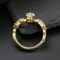 Jiyugala prstenovi za žene izvrsni opal biserni prsten za angažovanje nakita