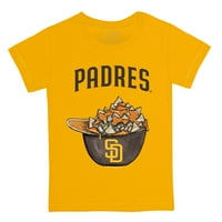 Dojenčad Tiny Turpap Gold San Diego Padres Nacho kaciga Majica