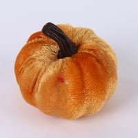Shulemin Velvet Pumpkin Prop mekana tekstura Izabrana jesen Halloween Dekoracija fotografija Prop