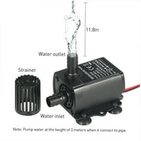 Decdealna potopna pumpa za vodu, vodeni pumpa Akvarijum, sa funkcijom podešavanja protoka