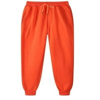 Paille žene dno dno visokog struka harem hlače ravno noge dukseri za trčanje bahake narančastom xl