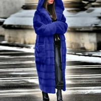 Outfmvch Hoodies za žene plus veličine - 'Gilet Appartor karoserija Topli Ry Jacket kaput s kapuljačom