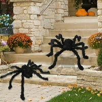 Halloween Dekoracije Horror Halloween Simulacijska lubanja Veliki pauk Plišani pauk ukras