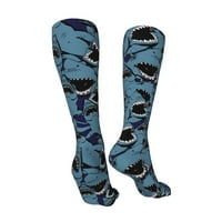 Mornarsko mornarsko koljeno visoke čarape za toplu za mladen muškarce Antislip zimske zadebljane čarape za sportske putovanja