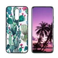 Kompatibilan sa LG K telefonom, kaktus - Silikon za kaktu - za teen Girl Boy Case za LG K40