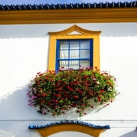 Portugal, Aveiro. Šarene kuće. Print plakata od Terryjaja