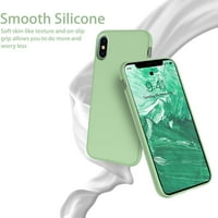 Tekući silikonski gel gume Potpuno tijelo za zaštitu od kose otporne na udarce za iPhone XS iPhone X,