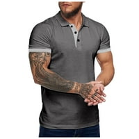 Muške kratke rukave Polo majice Casual Slim Fit Basic dizajnirane pamučne majice