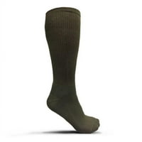 Vojne muške protiv mikrobione čarape CALF Dužina SAD-a USPE, Crna i OD