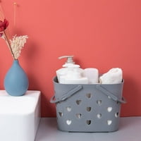 Kupatilo Zidno sječenje košara sa ručkama, plastični spremište BO Kontejneri za kupaonicu Kuhinjski