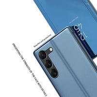 Slučaj za Samsung Galaxy S stilski pametni prikaz prozorske ogledale Slučaj FOLIO FLIP postolje Poklopac telefona PU kožna anti-ocrtava ultra tanka zaštitna futrola, a