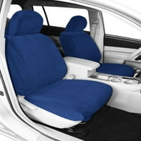 Calrend prednje kante O.E. Prekrivači velur sjedala za 2012- Hyundai Accent - HY123-04RA plavi klasični