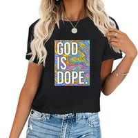 Bog je droga u trippy majica