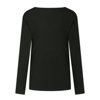 Košulje za žene Dressy Ležerne prilike, MAŠINA VODNO VACT LACE majica s dugim rukavima The Slayver Bluza