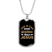 ČIOUS Isus Christian ogrlica od nehrđajućeg čelika ili 18K zlatni pas 24 lanac