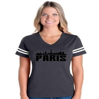 - Ženski fudbalski fini dres majica - Pariz