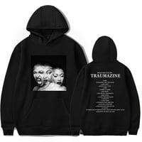 Megan Thee Stallion Traumazine Merch Hoodie dukserica New Logo Žene Muškarci Puloveri s kapuljačom Longsliveve