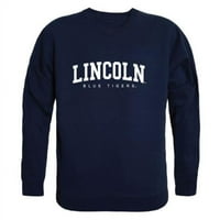 Republika 546-720-nvy- Lincoln univerzitet plavi tigrovi luk Crewneck dukserica, mornarica - mala
