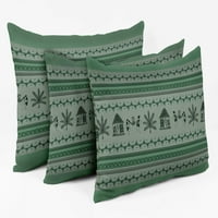 VARGOTAM luksuzni, tiskani metvica zeleni tematski jastuk pokriva ukrasni jastuk navlake lumbalni jastučnicu