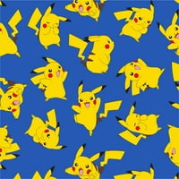 Pokemon sretan pikachu muški plavi san Pajama hlače-xxl