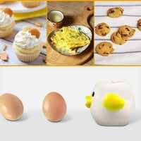 Kreativni crtani keramički žumanjci i jaje bijeli separator jaje Opeaner jednostavan i praktičan mali