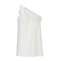 Bvnarty Ženska solidna boja čipova čipovska klirenska ljetna modna majica bez rukava Camisole Comfy