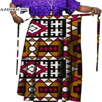 Duge suknje za ženske tradicionalne sirmeid suknje haljina Afrika Riche Print Lady Sukrt WY9792