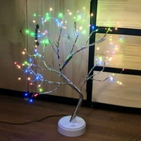 Pretileii bonsai svjetlo, lampica za noćnu laku svjetlost, 20 bajka Spirit lampa sa LED svjetlima, USB