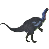 Camptosaurus, biljojedilni dinosaur iz postera za postelje sa kasnim jurskim periodom