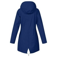 Jakne za žene Vodootporne plus veličine zimski kaputi modna kišna jakna na otvorenom PARKA casual lagana,