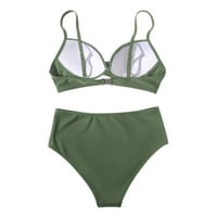 Ženski proljetni i ljetni seksi print Split High Squik Bikini kupaći kostim najboljih plaža ljeti