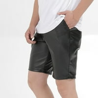 Radite kratke hlače muške casual čiste boje na otvorenom Pocket plaža kožna pantalona pantalona za teretna kratke hlače 4x