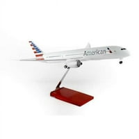SkyMarks Vrhovni američki model Airplane sa drvnim stalkom i opremom