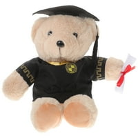 Punjeni medvjedi lutka crtani doktor medvjed igračke za diplomiranje životinja