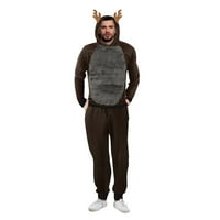 Muški tu odgovara mužjak jesen i zimska božićna odjeća set džemper i pantalone dvije smiješne pantalone