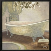 Kupatilo za goste II, botanička uokvirena umjetnost Print Wall Art by Elizabeth Medley Prodano od Art.com
