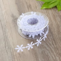 Božićna dekorativna vrpca netkana snježna pahuljica ukrasna vrpca