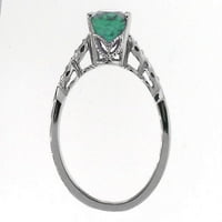 Tommaso dizajn originalni smaragdni prsten u kt žutoj zlatnoj veličini ženka odrasla osoba