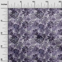 Onuone pamučni dres ljubičasta tkanina apstraktna cvjetna haljina materijal tkanina za ispis tkanina