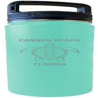 Cannon Beach Florida Suvenir Oz ugravirana morska industrija izolirana dvostruko zidni boca za bocu od nehrđajućeg čelika