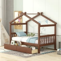 SessLife Toddler Kuća krevet, Montessori Podna kuća za djecu, Kućni krevet za djecu, Dječji krevet za