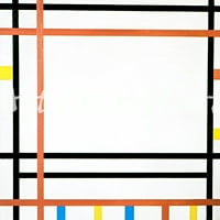 New York-Mondrian - platna ili fino štampana zidna umjetnost