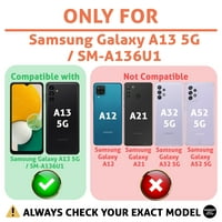 Razgovor o tankim slovima za Samsung Galaxy A 5G, tanki gel TPU poklopac, cvjetni uzorak Ispis, lagana,