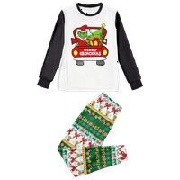 Porodični božićni pidžami Podudarni setovi PJS otporni na PJS Božićni print PJS postavljeni veličine djece za odrasle - pasi, uniseks