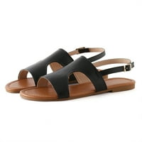 Akiihool ljetne sandale za žene Dressy zatvorene sandale za žene Ležerne prilike ljeti izdubljeno Vintage