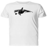 Grafički kitovi orke majica Muškarci -image by Shutterstock, muško 3x-velika